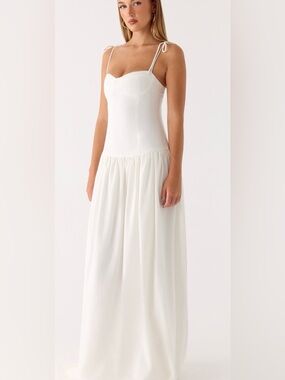 PepperMayo Giovanna Maxi Linen Dress